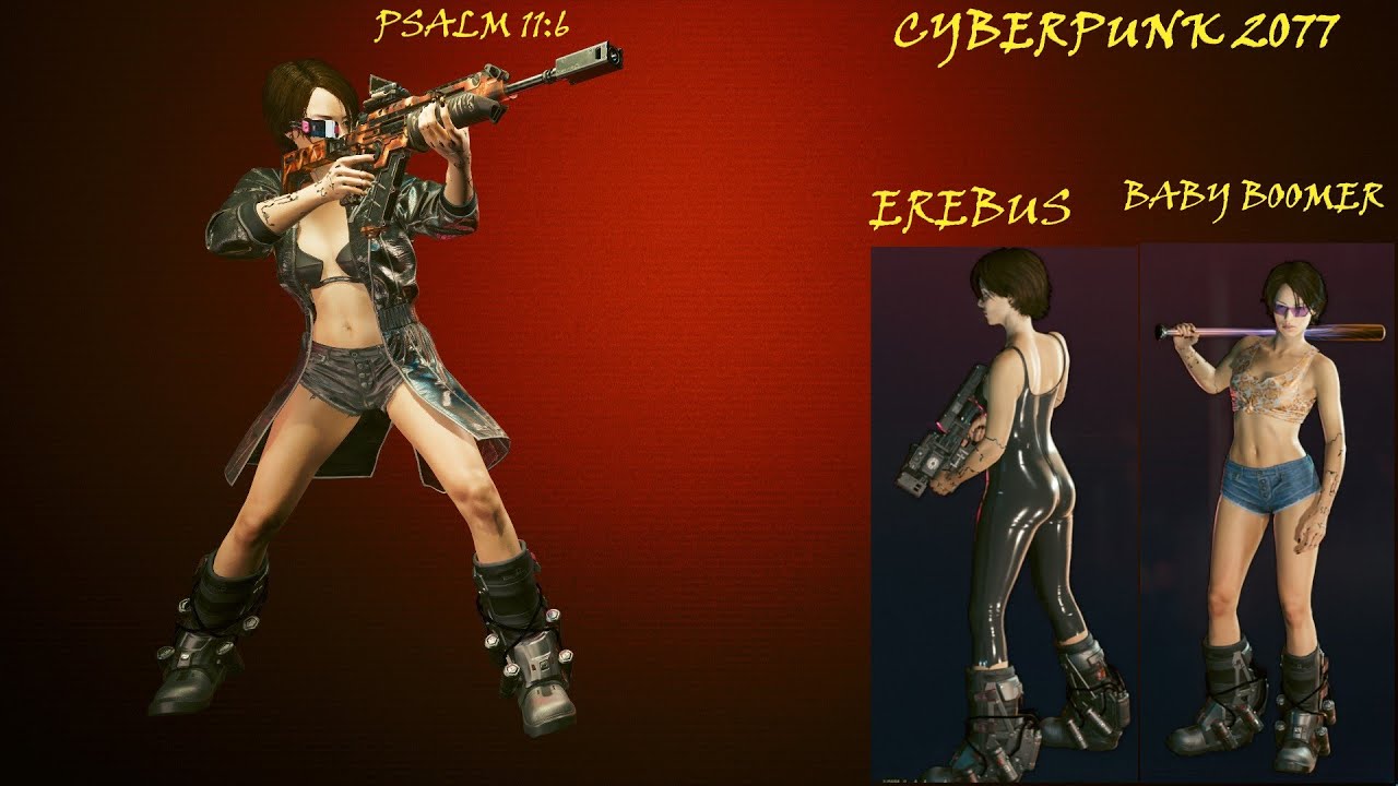 Cyberpunk - PSALM 11:6 (Assault Rifle) EREBUS (smg) BABY BOOMER Build ...