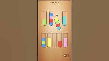 Water Sort Puzzle Game #watersortpuzzle #shorts #games #watercolor