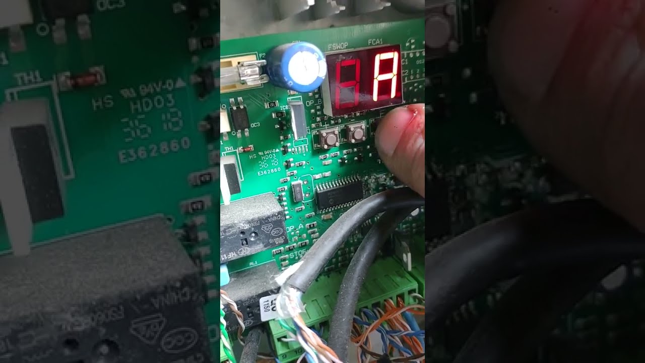 TARGETA FAAC 455 PROGRAMACION DEL RECORRIDO - YouTube