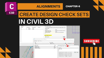 6.6A How to Create Set of Design Checks in AutoCAD Civil 3d | Advanced Civil 3d Complete Course