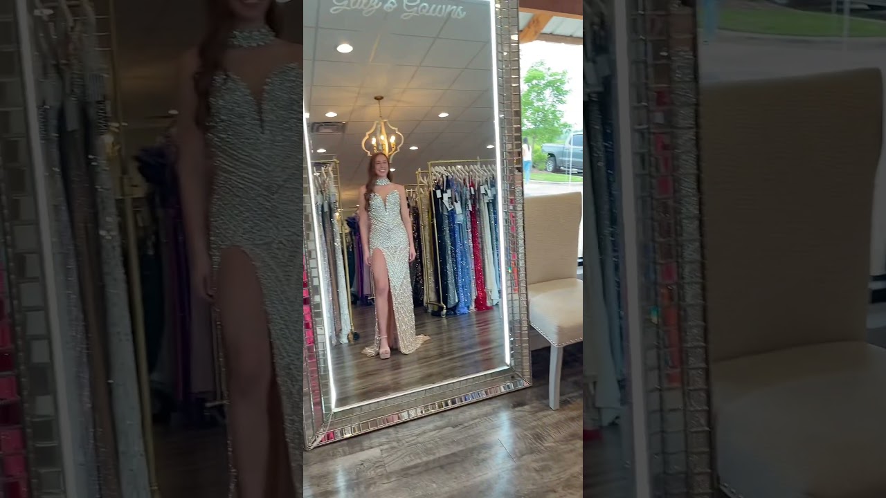 Two in One look with this Ashley Lauren pageant dress!! 