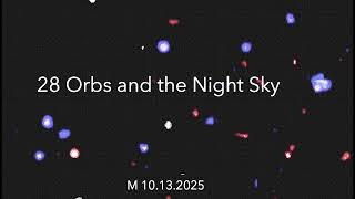 ⚪️28 Orbs and the Night Sky