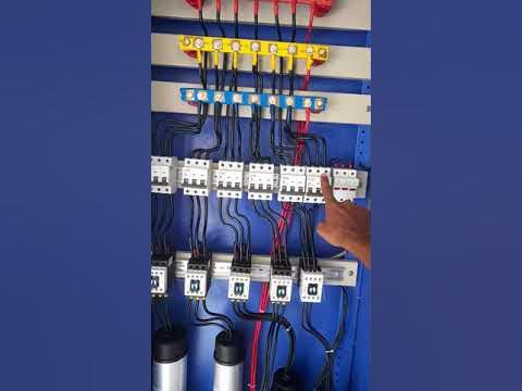 Power Factor Panel Board Connection Explanation. APFC Correction wiring