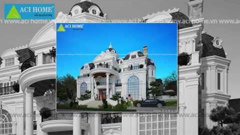 Biệt thự lâu đài 3 tầng kiểu Pháp gây ấn tượng mạnh tại Bắc Ninh