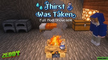 Thirst Was Taken Mod - Full Minecraft Mod Showcase - up to 1.21.1