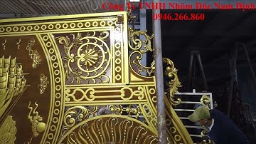 Giá cổng nhôm đúc hiện nay tại Hải Phòng