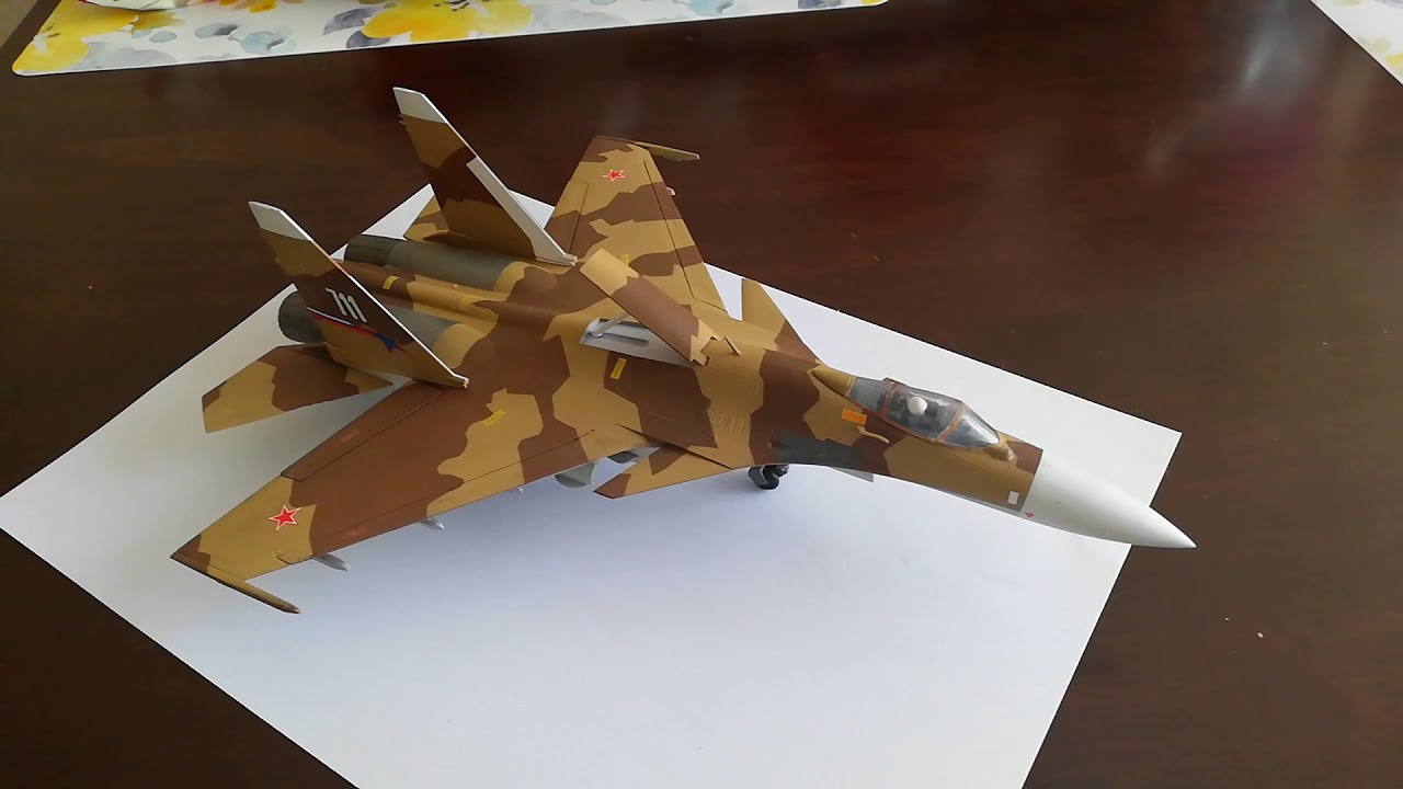 1/72 su-37 完成品 1/72 su-37 完成品 Su-37 Zvezda 7241