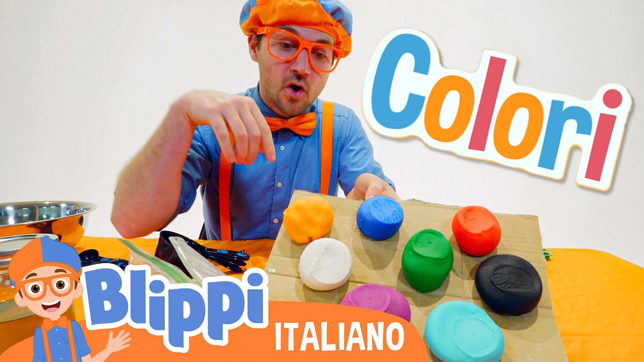 Blippi impara a fare l’argilla | Blippi in Italiano | Video educativi per bambini
