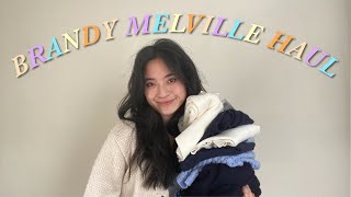 a super cute BRANDY MELVILLE haul