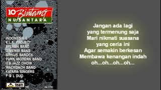 Katara Singers & Wachdach Band - Ceria / Album 10 Bintang Nusantara 1988 (Lirik)