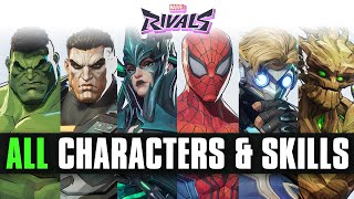 I played ALL Marvel Rival Heroes & Abilities - Breakdown