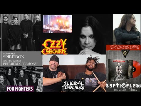 Ozzy Tribute at GRAMMYS - Spirit Box to play GRAMMYS - New Foo Fighters album - Chad Gray solo show