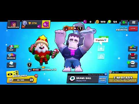 Brawl Stars ჩემი პირეველი ვიდეო 3 ახალი ბრაულერი (მა არ ჩაიწერა)