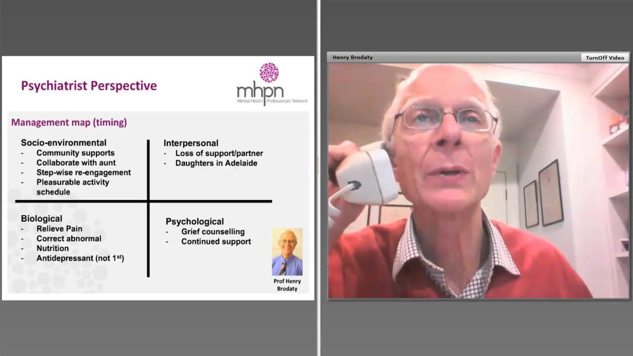 Supporting the Mental Health of Older People Living in the Community ...