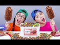 Chocolate Magnum Ice Cream Dessert Mukbang DONA 