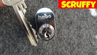 (1124) Scruffy's Habo 7-Pin Oval Lock
