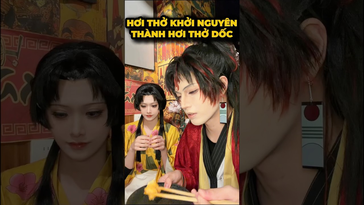 "Em ơi cho anh thở đã"😰(Yoriichi-Uta) #cosplay #shorts #minnacosplay
