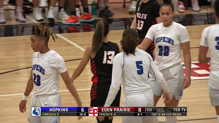 High School Girls Basketball: Hopkins vs. Eden Pra...