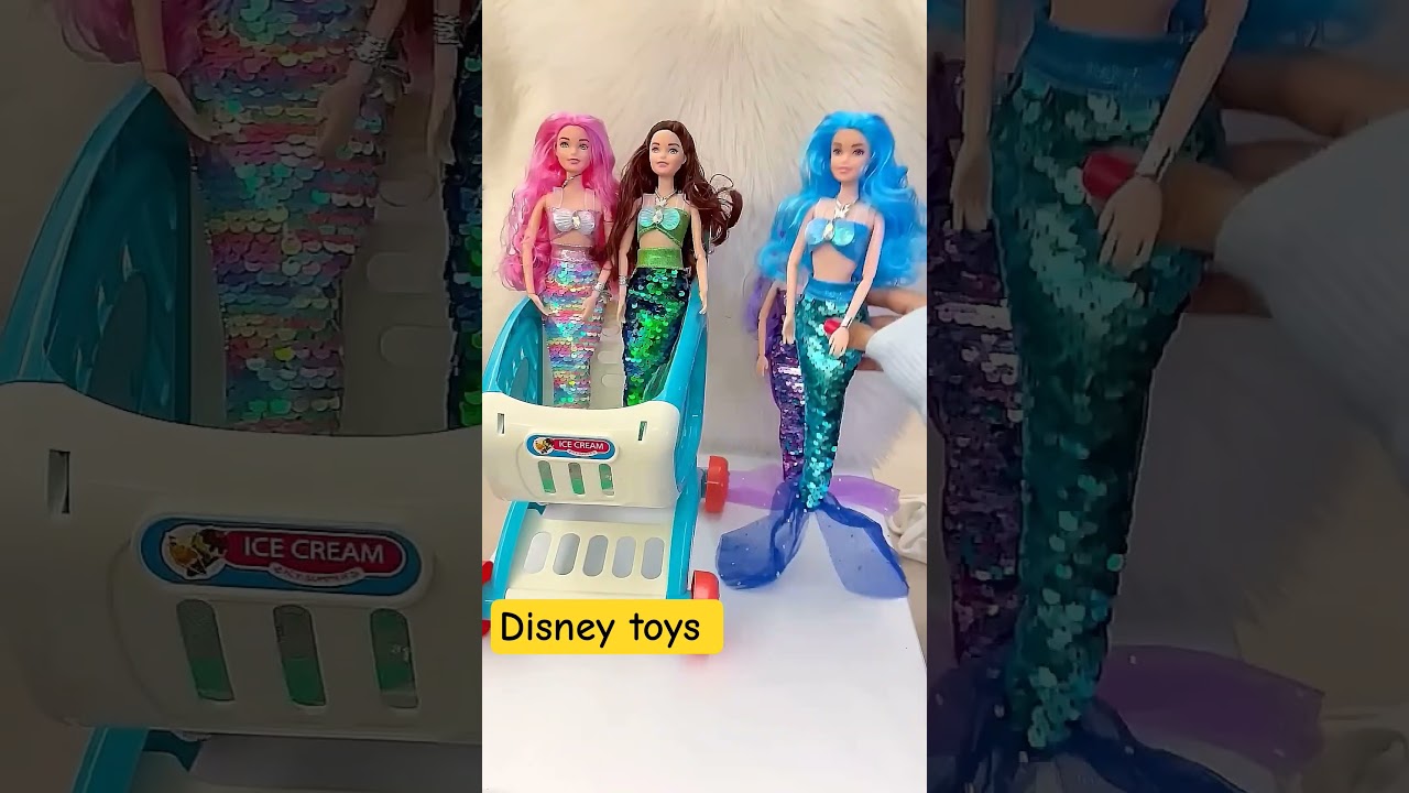 Cute Little Mermaid dolls at the grocery store! 