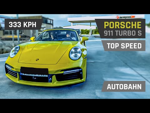 Porsche 911 Turbo S vs Autobahn – Top Speed TEST DRIVE