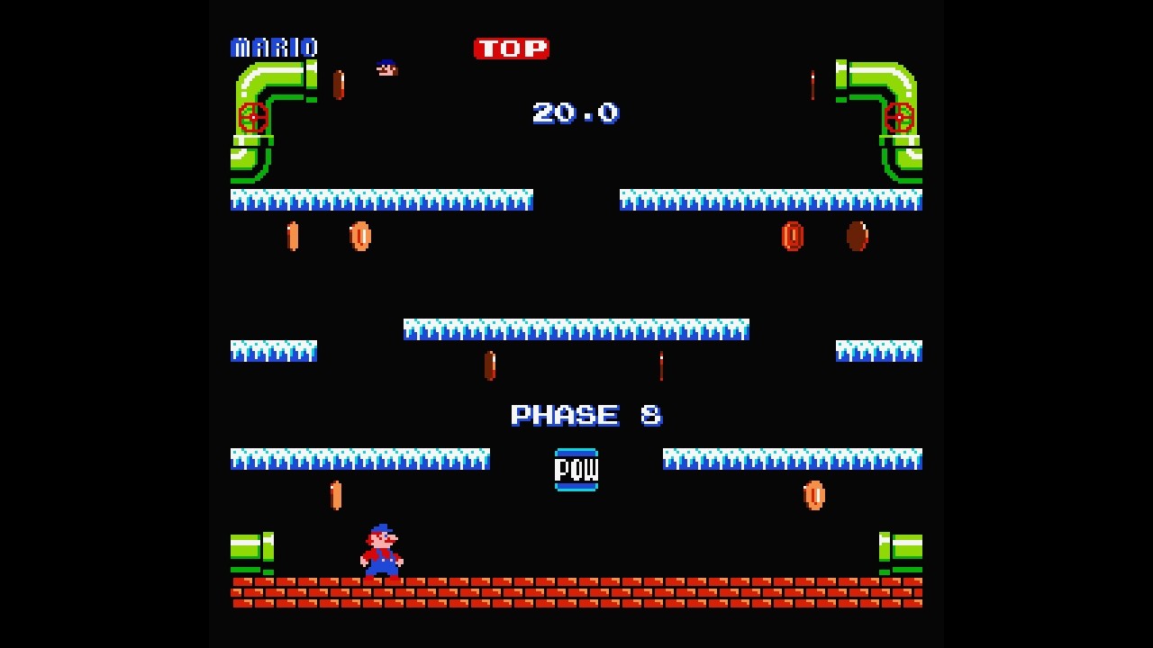 MSX BASICでマリオブラザーズをちょっとだけ妄想してみた3 - YouTube