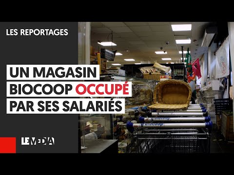 UN MAGASIN BIOCOOP OCCUPÉ PAR SES SALARIÉS