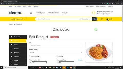 How To Hide The Specification, Attributes, Shipping, Linked products and Others in Dokan Vendor page