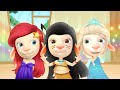 Dolly Get Dressed in Different Outfits | Snow Little Princess &amp; Mermaid | Change Clothes Cartoon