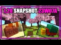 HUGE Snapshot! Cherry Grove, Archaeology &amp; Sniffer! | Minecraft 1.20 Snapshot 23w07a