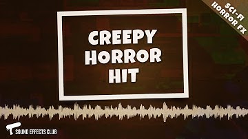 Creepy Scifi Horror Impact Hit - Free Scifi Horror Sound Effect