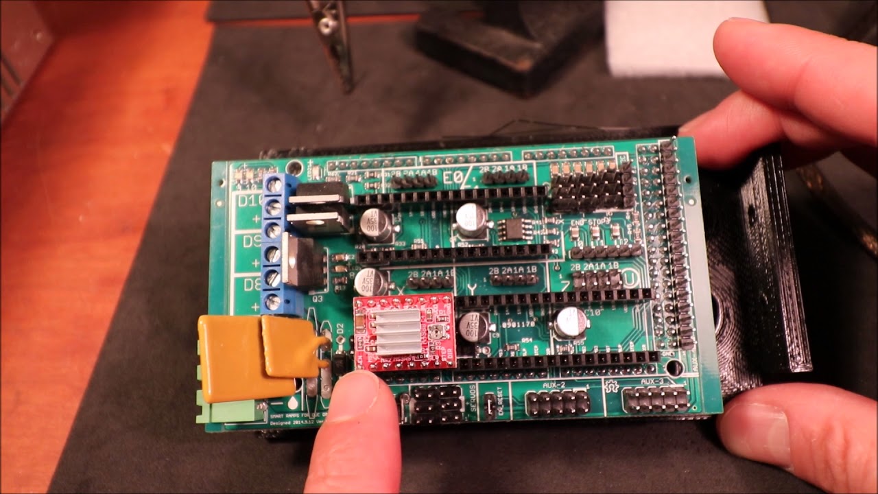 キット開発ボード + 拡張ボード RAMPS1.4 メカニカル リミット 