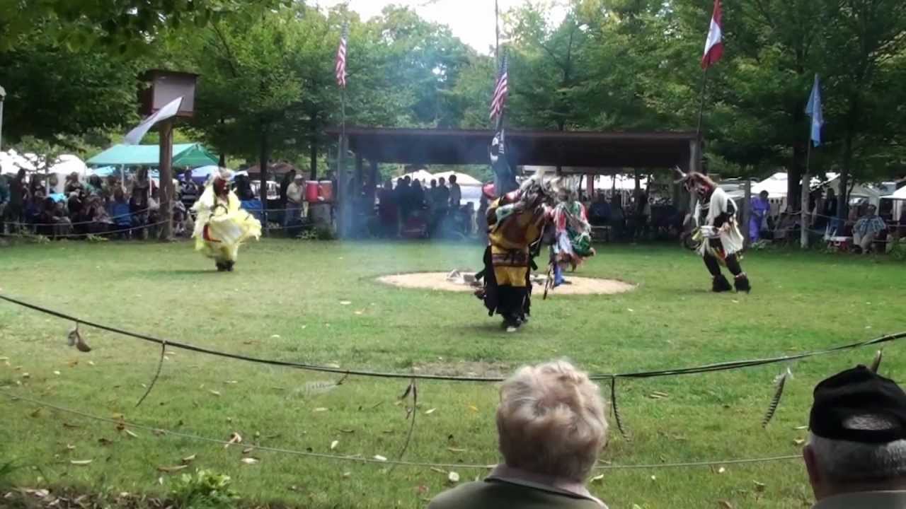 Native American's doing ritual dances up in the White Mountains (1 ...