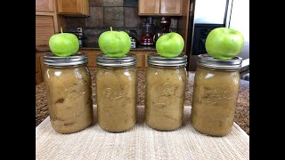 Canning Applesauce