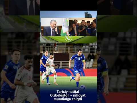 президентимиз футболчиларни табиклади #uzbekistan #football #uae #mundial #shorts
