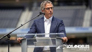 Casey Wasserman Super Bowl LVI Legacy Announcement | Los Angeles Super Bowl Host Committee