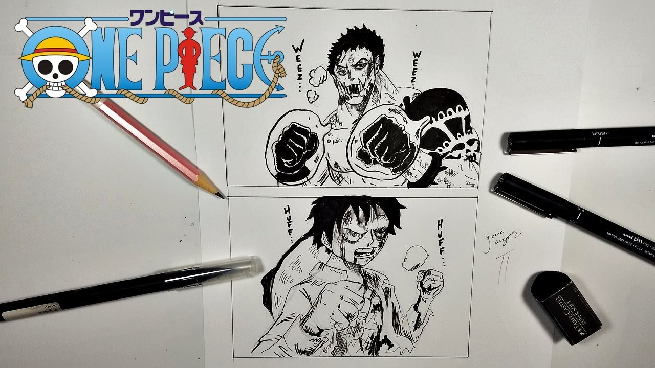 Como Desenhar Charlotte Katakuri do One Piece 