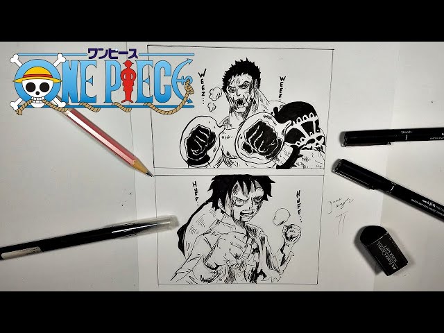 Drawing luffy vs katakuri  Desenho dos vingadores, Anime, Desenho de anime