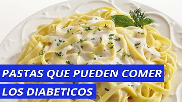 ¿Qué fideos puede comer un diabético?