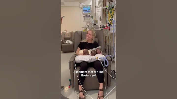 Holding my triplets for the first time❤️ #mom #parents #trending #viraltiktok #fyp #momlife