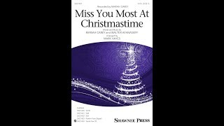 Video thumbnail of "Miss You Most At Christmastime (SATB Choir) - Arranged by Mark Hayes"