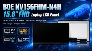 🔥 BOE NV156FHM-N4H – 15.6' FHD IPS 220nit LCD Screen | Factory Price & Global Shipping