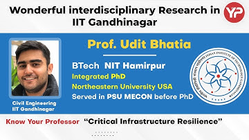Detailed interaction with Prof. Udit IIT Gandhinagar | Interdisciplinary Direct PhD from USA