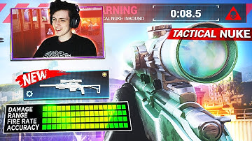 making the SP-R 208 SNIPER OVERPOWERED! #1 class setup in Modern Warfare! (tactical nuke)