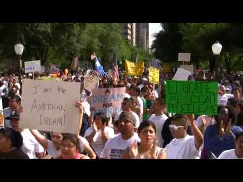 May Day 2010 Rally in Austin, TX - International W...