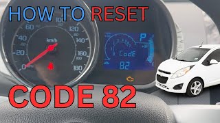 How to Reset Code 82 on Chevy Spark - Chevrolet Spark Oil Change Reset