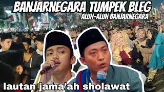 sholawat bersama gus azmi & gus zaki - alun alun banjarnegara | syiar dalam sholawat