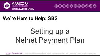 Setting Up a Nelnet Payment Plan
