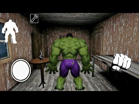 Escaping as Hulk in Grannys Old House  Door Escape  Outwitt Mod