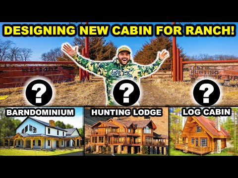 New DESIGNING the ULTIMATE CABIN for My ABANDONED Ranch!!! (Help Me Choose)
