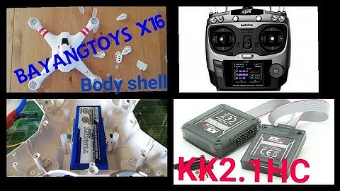 bayangtoys x16 with KK2.1HC